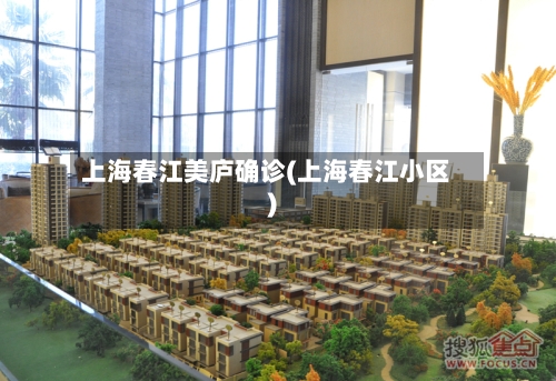 上海春江美庐确诊(上海春江小区)