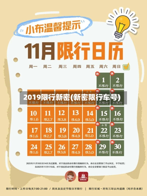 2019限行新密(新密限行车号)-第2张图片
