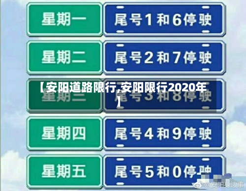 【安阳道路限行,安阳限行2020年】-第3张图片