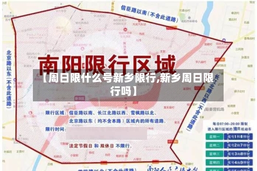 【周日限什么号新乡限行,新乡周日限行吗】-第3张图片