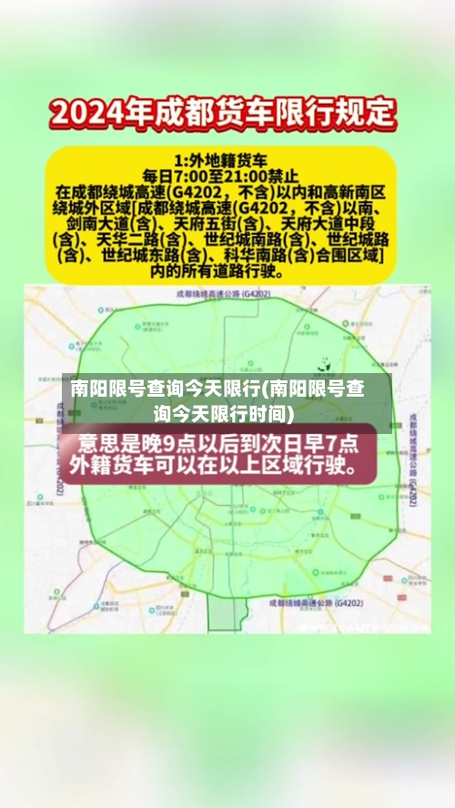 南阳限号查询今天限行(南阳限号查询今天限行时间)