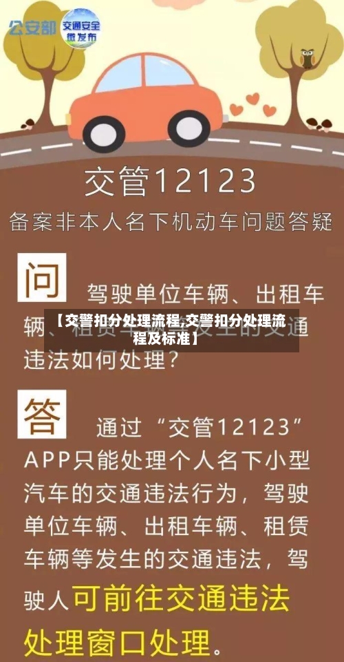 【交警扣分处理流程,交警扣分处理流程及标准】-第2张图片