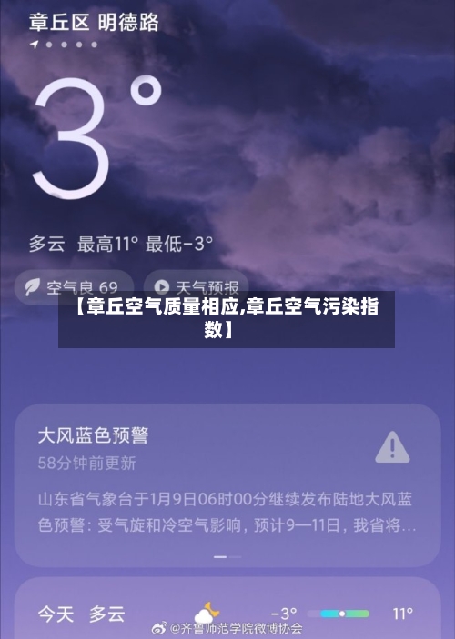 【章丘空气质量相应,章丘空气污染指数】