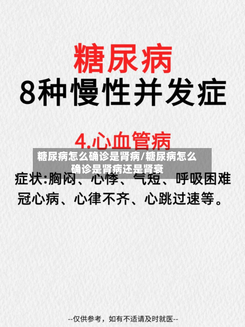 糖尿病怎么确诊是肾病/糖尿病怎么确诊是肾病还是肾衰-第3张图片