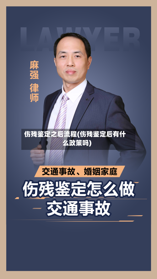 伤残鉴定之后流程(伤残鉴定后有什么政策吗)-第3张图片