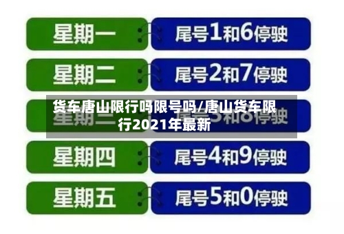 货车唐山限行吗限号吗/唐山货车限行2021年最新