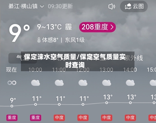 保定涞水空气质量/保定空气质量实时查询