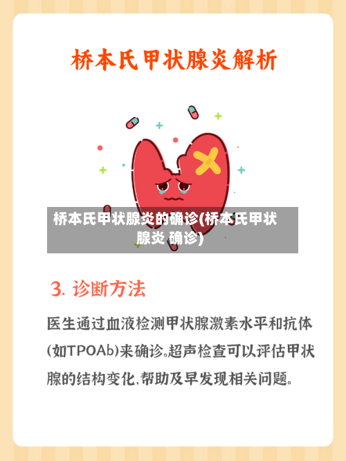 桥本氏甲状腺炎的确诊(桥本氏甲状腺炎 确诊)