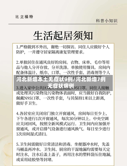 河北新增本土无症状9例/河北新增7例无症状病例