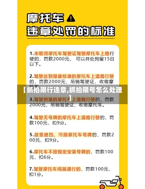 【抓拍限行违章,抓拍限号怎么处理】-第2张图片