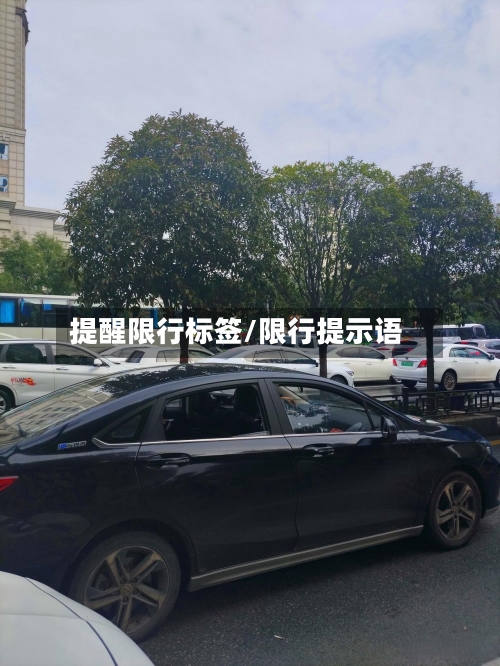 提醒限行标签/限行提示语-第2张图片