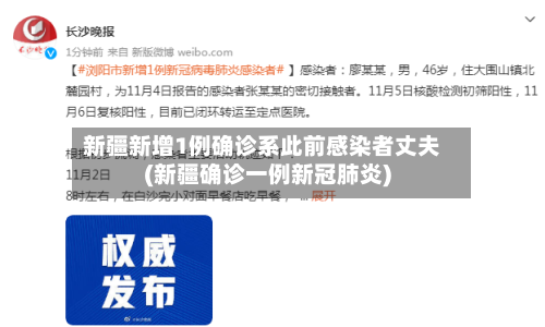 新疆新增1例确诊系此前感染者丈夫(新疆确诊一例新冠肺炎)-第3张图片