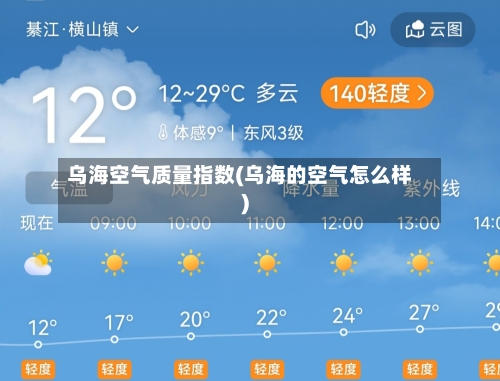 乌海空气质量指数(乌海的空气怎么样)