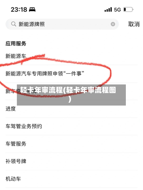 轻卡年审流程(轻卡年审流程图)-第2张图片
