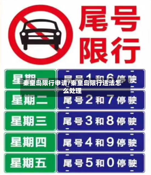 秦皇岛限行申请/秦皇岛限行违法怎么处理-第2张图片