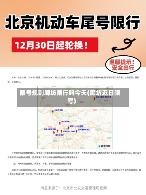 限号规则廊坊限行吗今天(廊坊近日限号)-第2张图片
