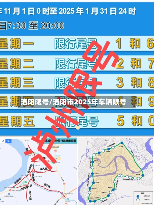 洛阳限号/洛阳市2025年车辆限号-第3张图片