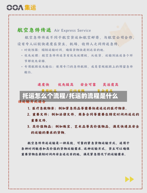 托运怎么个流程/托运的流程是什么-第2张图片