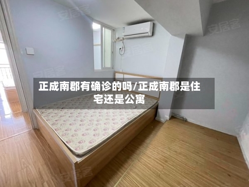 正成南郡有确诊的吗/正成南郡是住宅还是公寓-第2张图片