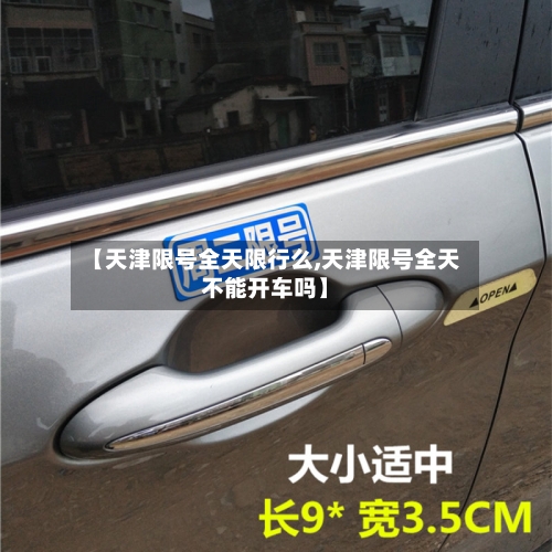 【天津限号全天限行么,天津限号全天不能开车吗】-第2张图片